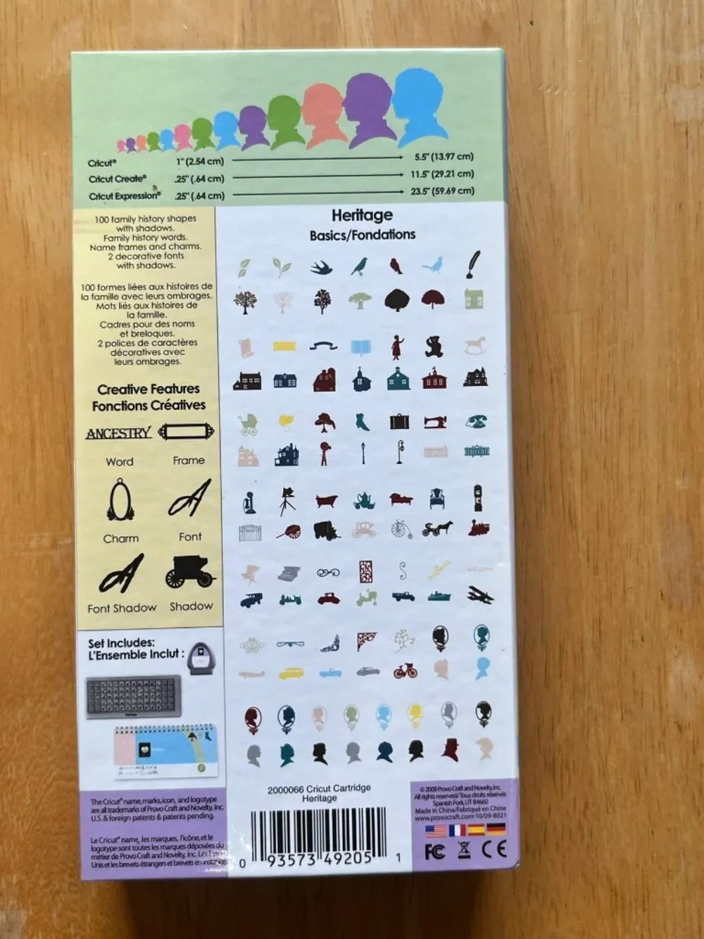 Cricut Cartridge Heritage Scrapbooking Cards Complete Link Status Unknown